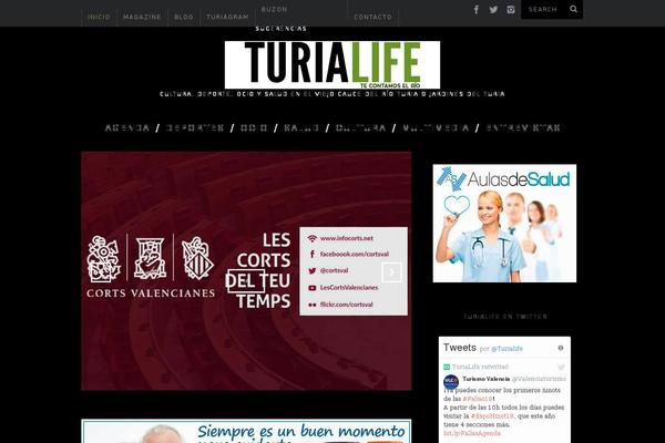 Simplemag theme site design template sample