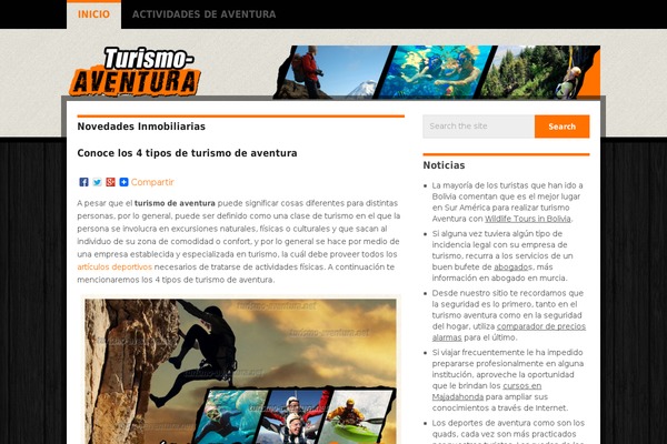 Hotnews theme site design template sample