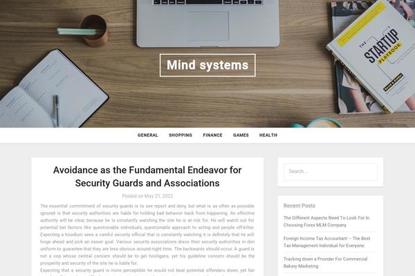 Businessly theme site design template sample