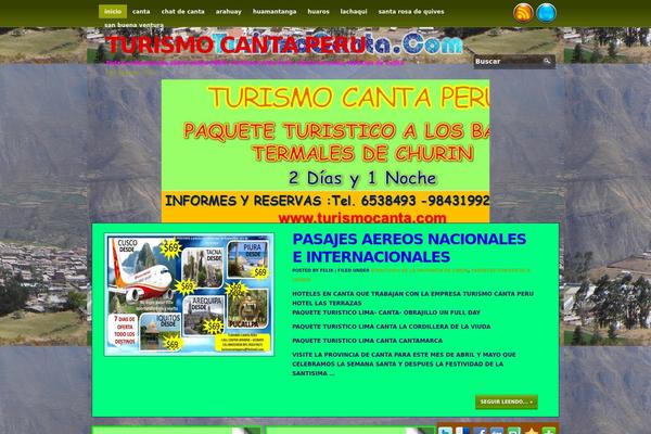 turismocantaperu.com site used Woodentheme