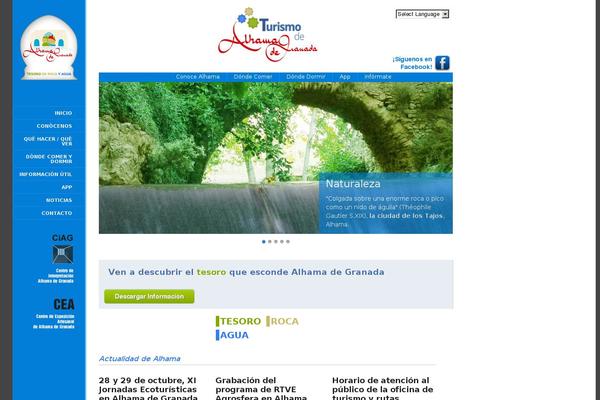 turismodealhama.com site used Designave