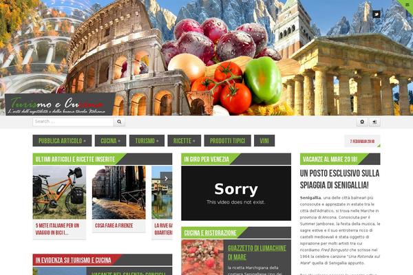 Powermag theme site design template sample