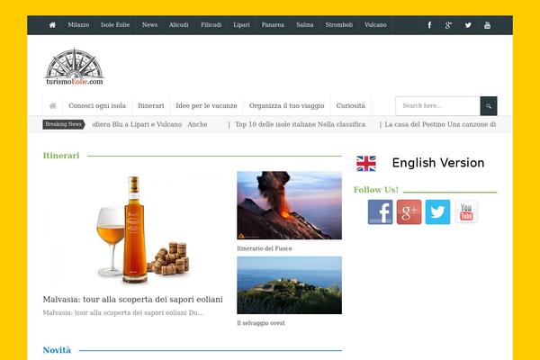 Newszine theme site design template sample