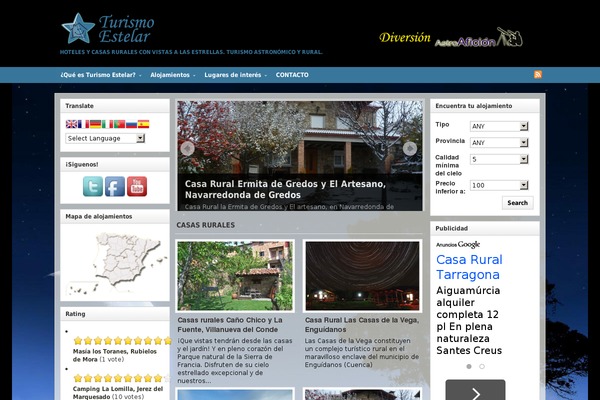 Site using WP Geo plugin