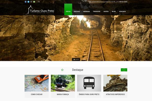 Tour Package theme site design template sample