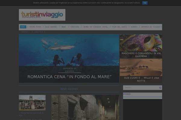 Santiago theme site design template sample