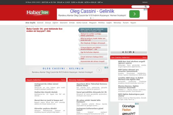 turizmhaberlerim.com site used Haber