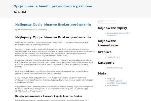 start theme site design template sample