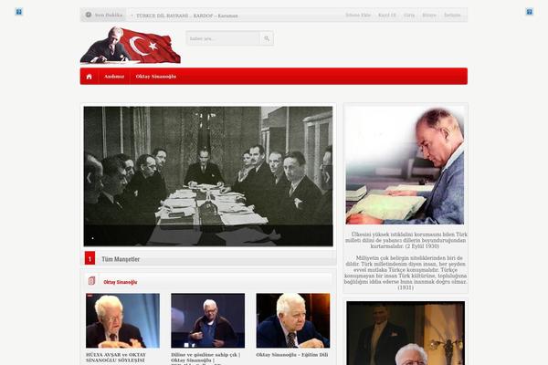 HaberMatik V3 theme site design template sample