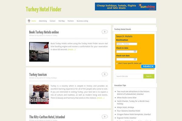 Minimalia theme site design template sample