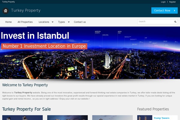 Realia theme site design template sample