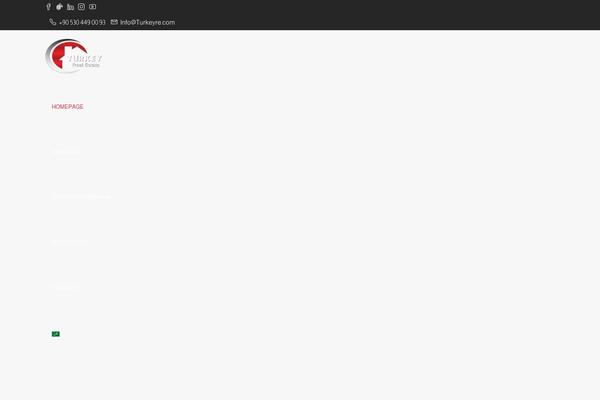 Houzez theme site design template sample