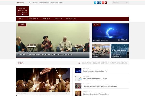 SmartMag theme site design template sample