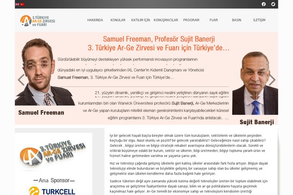 Ventus theme site design template sample
