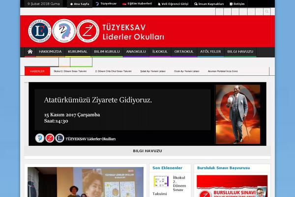 Site using Jazz Popups plugin