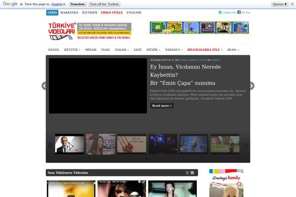 Videozoom theme site design template sample