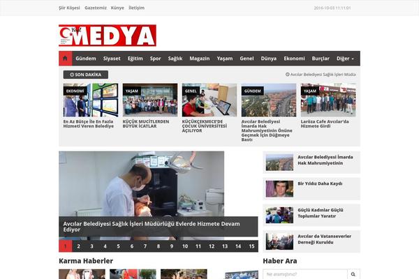 FlatNews – Responsive Magazine WordPress Theme theme site design template sample