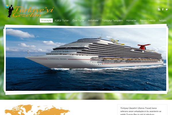 Midway theme site design template sample