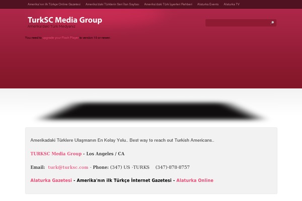 Atlantis theme site design template sample