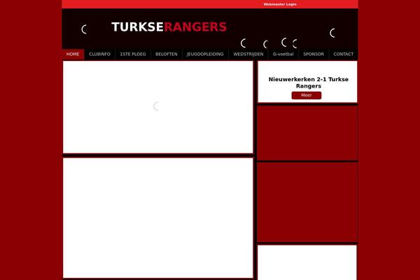 Rookie theme site design template sample