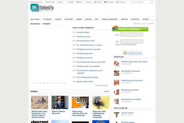 Weekly theme site design template sample