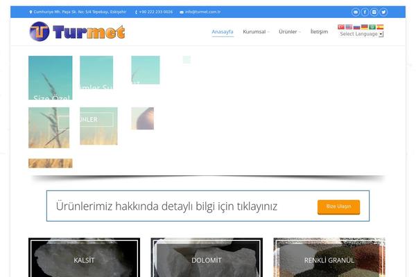 turmet.com.tr site used Turmet-tema