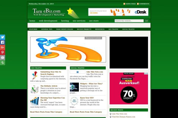 Lifestyle 2.0 theme site design template sample