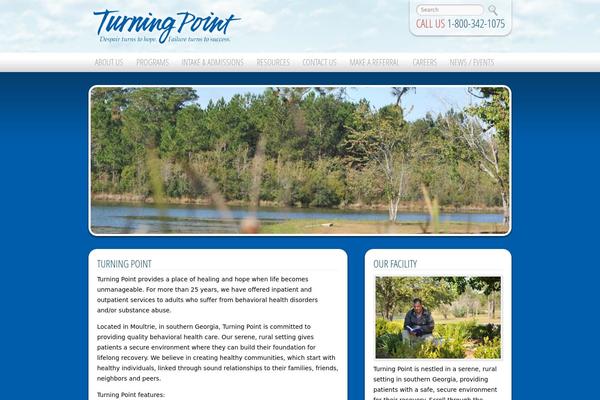 Turningpoint theme site design template sample