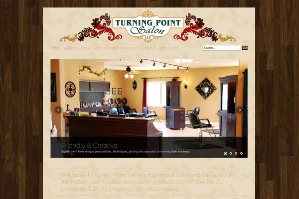 Spicy theme site design template sample