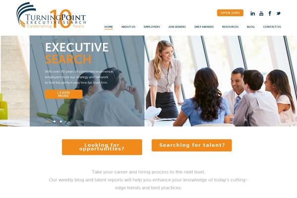 Jupiter Child theme site design template sample