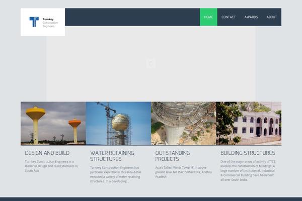 Tisson theme site design template sample