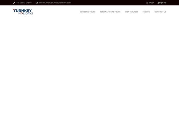 Site using Travel-booking-toolkit plugin
