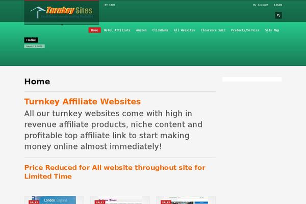 Kallyas theme site design template sample