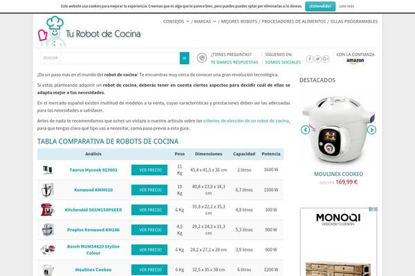 turobotdecocina.com site used Enterprise Lite