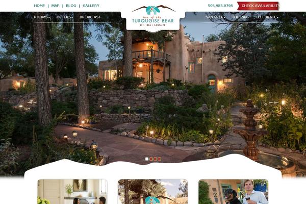 Site using Scroll Triggered Boxes plugin