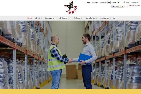Site using Job Board Manager plugin