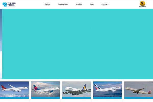 SetSail theme site design template sample