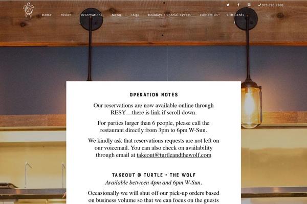 ROSA theme site design template sample