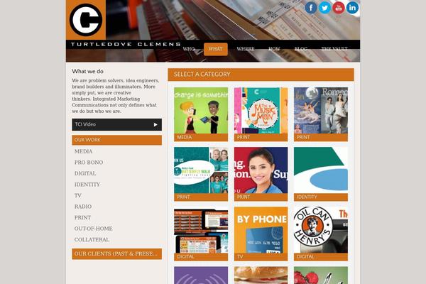 Alpha theme site design template sample