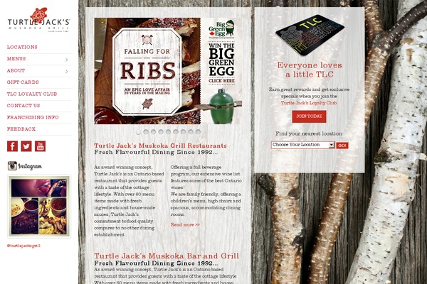 Bigformat theme site design template sample