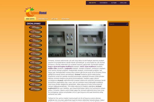 Renegate theme site design template sample