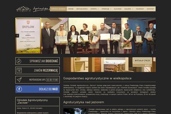 turystycznezacisze.pl site used Zacisze