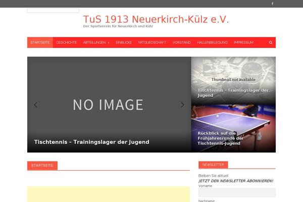 Site using Recent Facebook Posts plugin
