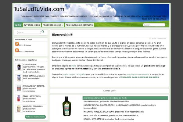 Suffusion theme site design template sample