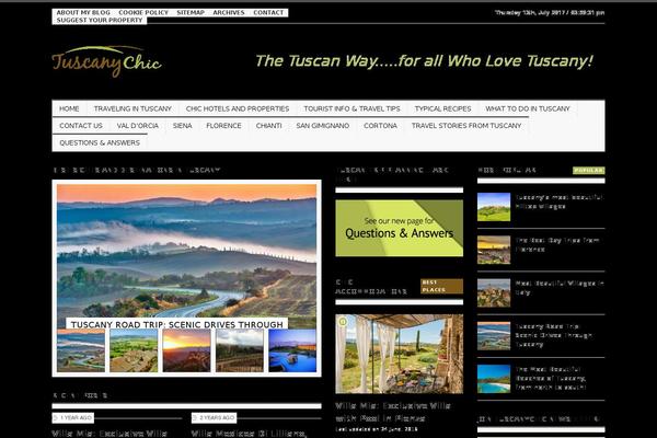Volcano theme site design template sample