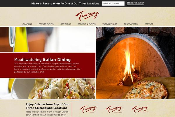 Tuscany theme site design template sample