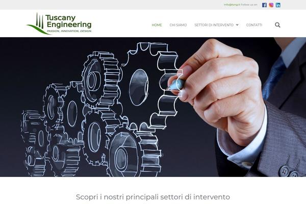 The Company theme site design template sample