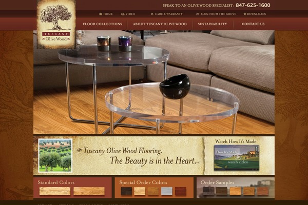 tuscanyolivewood.com site used Tow
