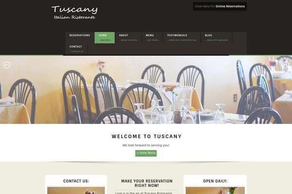 Site using Easy-restaurant-menu-manager plugin