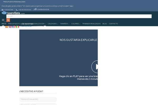 Site using Lumise plugin